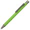 Ручка шариковая автоматическая "Straight Gum" софт-тач, светло-зеленый/антрацит