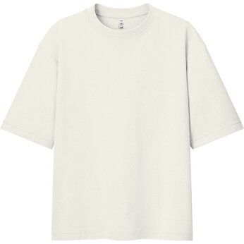 Футболка унисекс оверсайз "Libra" 220, M-L, молочный