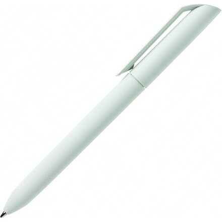 Ручка шариковая автоматическая "Flow Pure GOM CB" софт-тач, белый