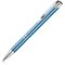 Ручка шариковая автоматическая "Beta BK" голубой/серебристый