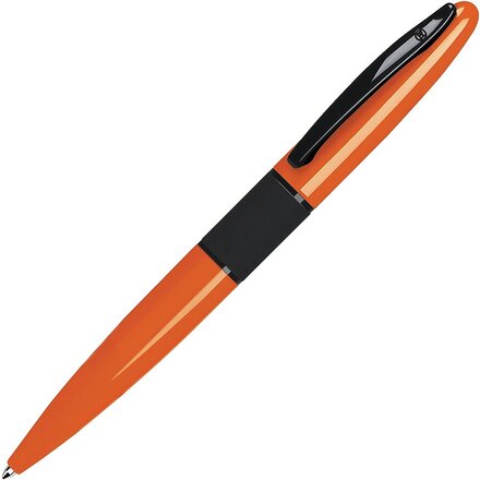 Ручка шариковая автоматическая "Streetracer" оранжевый/черный
