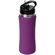 Бутылка для воды "Коста-Рика" фиолетовый/черный/серебристый