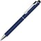 Ручка шариковая автоматическая "Straight Si Touch" темно-синий/серебристый