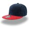 Бейсболка "Snap Back" синий/красный