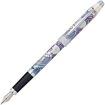 Ручка перьевая "Botanica Purple Orchid" пурпурный/серебристый