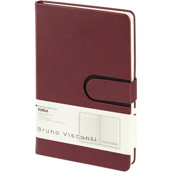 Ежедневник недатированный «Status» A5, бордовый