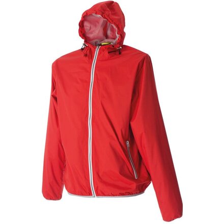 Ветровка мужская "Madeira Man" 65, XL, с капюшоном, красный