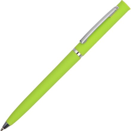 Ручка шариковая автоматическая "Navi" зеленое яблоко/серебристый