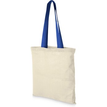 Сумка для покупок "Nevada" натуральный/ярко-синий