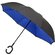 Зонт-трость "RU-6" черный/синий