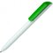 Ручка шариковая автоматическая "Flow Pure MATT B" белый/зеленый