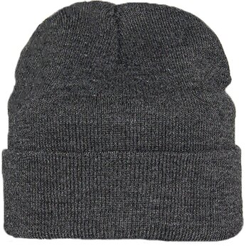 Шапка "Essential" двусторонняя, темно-серый меланж 11C