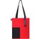 Сумка для покупок "Superbag Color", красный 200 C/черный