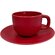 Чашка с блюдцем "Frozen" красный