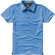 Рубашка-поло мужская "Markham" 200, S, голубой/антрацит