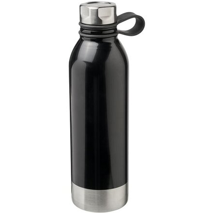 Бутылка для воды "Perth" черный/серебристый
