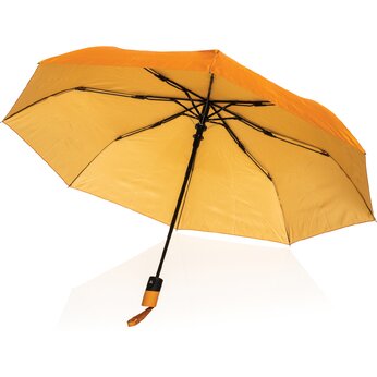 Зонт складной "Impact" ярко-оранжевый