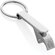 Брелок-открывалка для бутылок "P191.6002", серебристый
