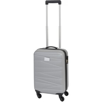 Чемодан "Padua" серебристый