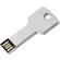 Карта памяти USB Flash 2.0 8 Gb "Key" серебристый