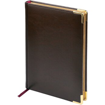 Ежедневник недатированный «Sidney Nebraska» А5, коричневый