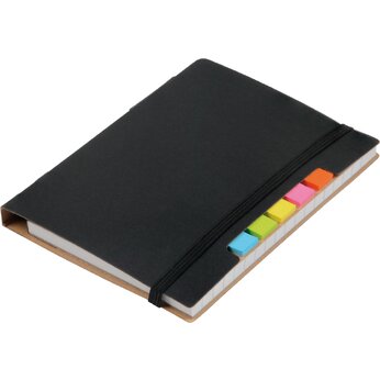 Блокнот с бумагой для заметок "Penz" черный