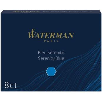 Чернила в картридже Waterman Ink cartridge Standard Blue (в упаковке 8 картриджей)