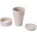 Силиконовый складной стакан "GoCup", бежевый