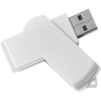 Карта памяти USB Flash 2.0 16 Gb "Swing" белый
