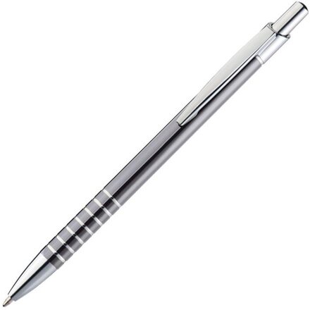 Ручка шариковая автоматическая "Itabela" серый/серебристый