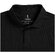 Рубашка-поло мужская "Oakville" 200, XS, с длин. рукавом, черный