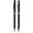 Набор "Luzern" черный/серебристый: ручка шариковая автоматическая и карандаш автоматический