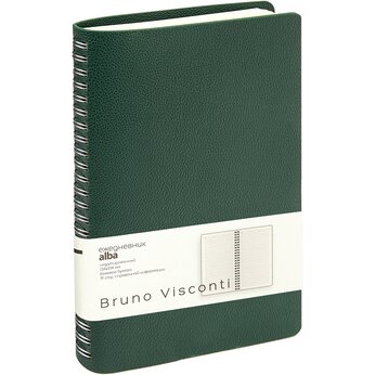 Ежедневник недатированный «Alba» A5, зеленый