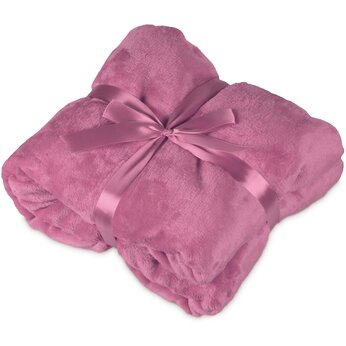 Плед "Fancy" пыльно-розовый