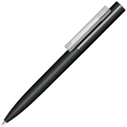 Ручка шариковая автоматическая "Headliner Soft Touch" черный/прозрачный