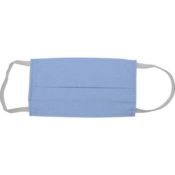 Маска бытовая многоразовая двухслойная "112503.12" голубой