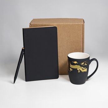 Набор подарочный "Aristocratic" , черный/золотистый