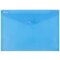 Папка конверт на кнопке C5 "Donau", cиний