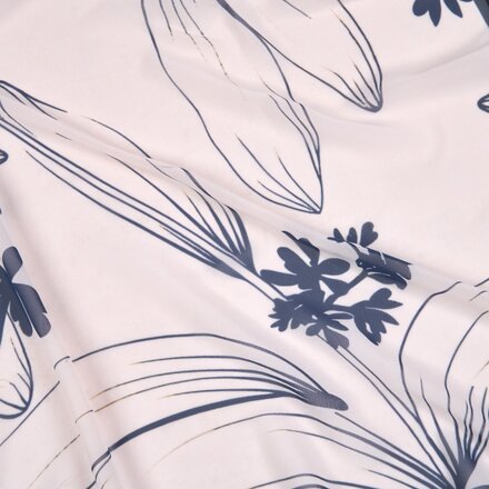 Платок 75*75 см "Fleur", разноцветный