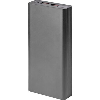 Зарядное устройство Power Bank "Iron line 20" 20000 мАч, серебристый