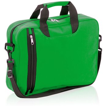Сумка-кейс для документов "AMAZON" на ремне, зеленый/черный