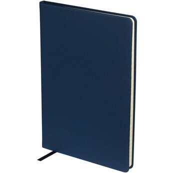 Ежедневник недатированный «Megapolis Velvet New« », темно-синий