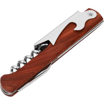 Нож сомелье "Wine expert" коричневый/серебристый