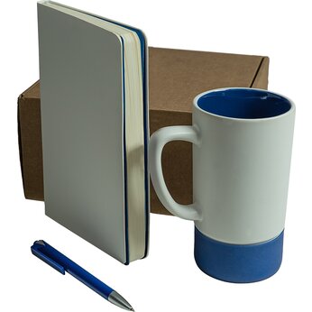 Набор подарочный "Artkits", белый/синий