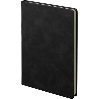 Ежедневник недатированный "Muse" А5, темно-синий/темно-серый