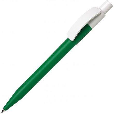 Ручка шариковая автоматическая "PX40 - MATT CB" зеленый/белый