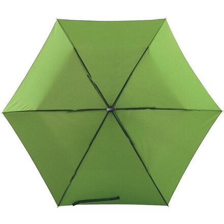Зонт складной "Flat" светло-зеленый