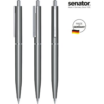 Ручка шариковая автоматическая "Point Polished" X20 серый