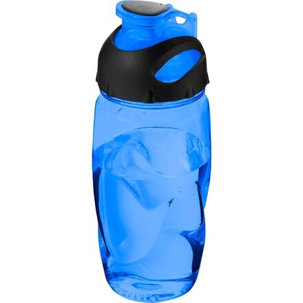 Бутылка д/воды 500 мл. "Gobi" пласт., прозрачный синий/черный