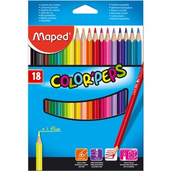 Набор цветных карандашей "Color Peps" 18 штук